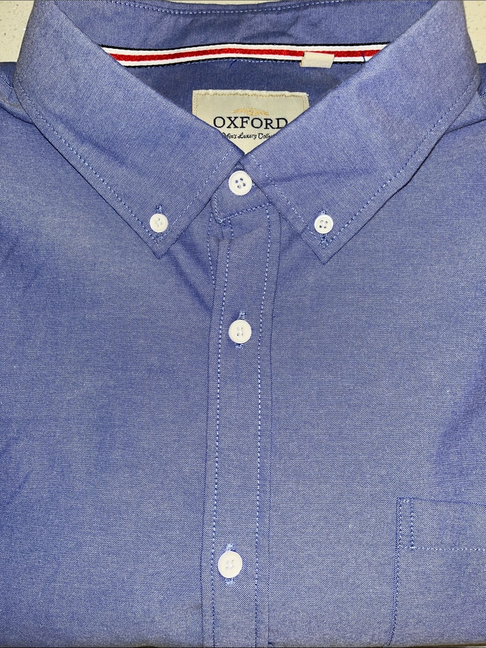 Oxford Light Blue Oxford Button-Down Shirt VGUC